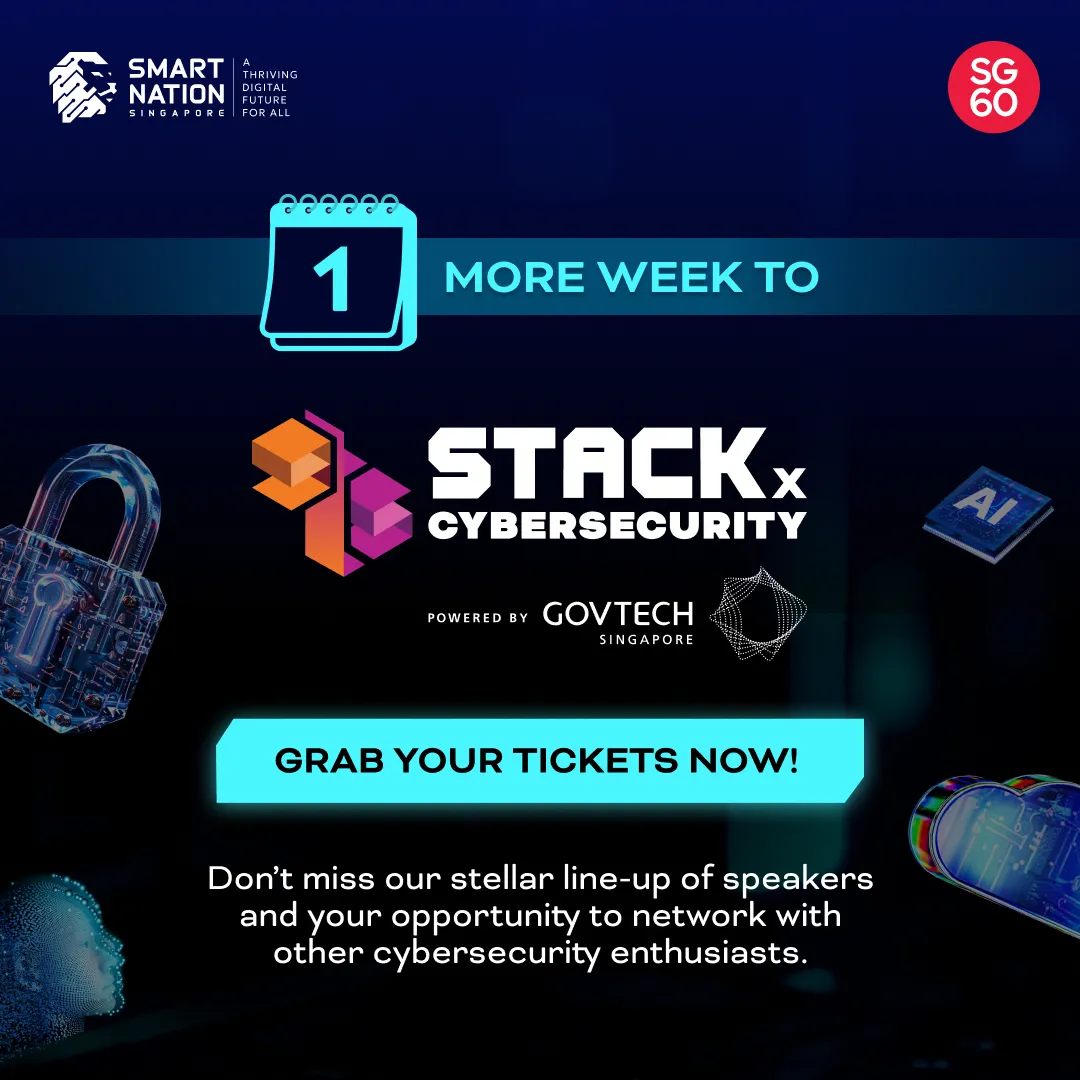 Your last call to get your tickets for STACKx Cybersecurity 2025